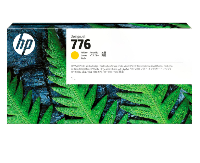 Tinta HP 1XB08A (776) Yellow 1LT