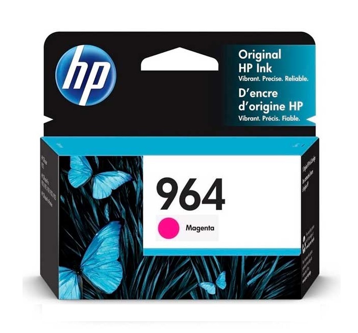 Tinta HP 3JA51AL (964) Magenta 700 Pag