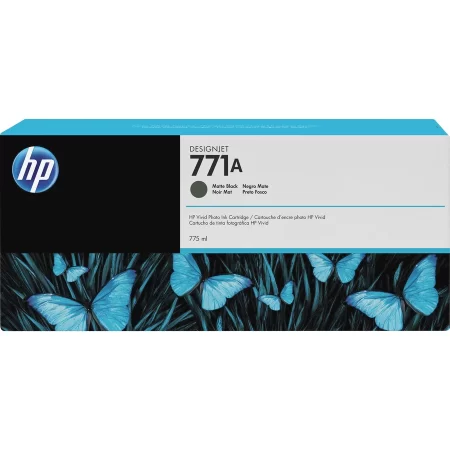 Tinta HP B6Y15A (771A) Matte Black 775ML DesignJet Z6200