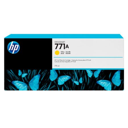 Tinta HP B6Y18A (771A) Yellow 775ML DesignJet Z6200