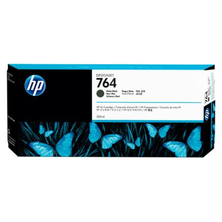 Tinta HP C1Q16A (764A) Matte Black 300ML DesignJet T3500