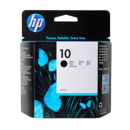 Tinta HP C4844A (10) Negro 2,200 Pag.  InkJet 1000