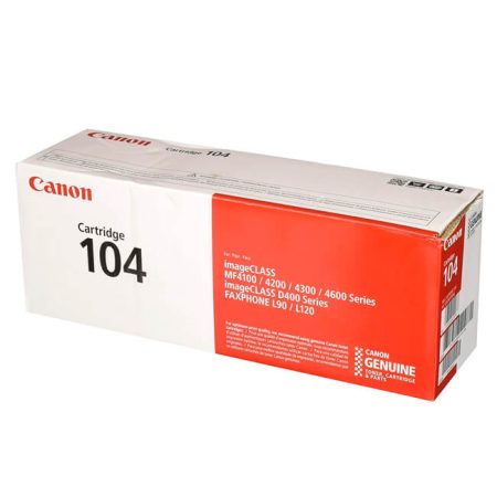 Toner Canon "104" Negro 2,000pag.