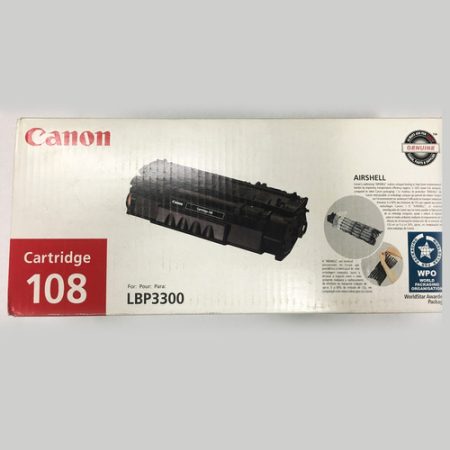 Toner Canon "108" Negro 2,500pag.
