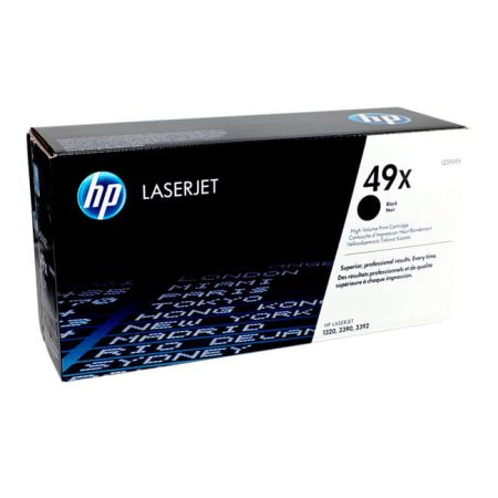 Tóner Hp 49X (Q5949X) Negro 6,000 Pag LaserJet Pro 1320nw