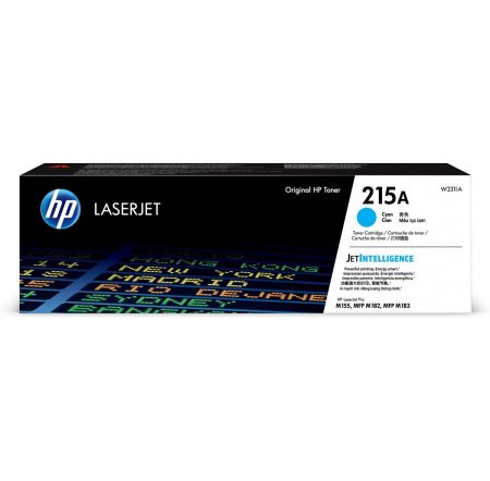 Tóner Hp 215A (W2311A) Cyan 850 Pág Color LaserJet Pro MFP M155a