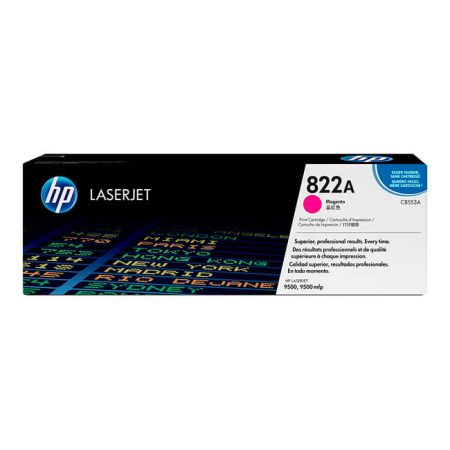 Tóner Hp 822A (C8553A) Magenta 25,000 Pag LaserJet 9500