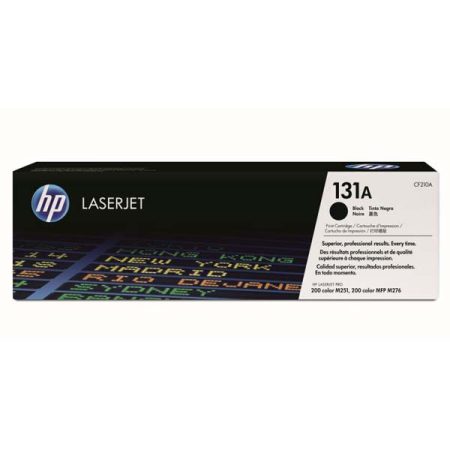 Toner Hp 131A (CF210A) Negro 1,600 Pag LaserJet Pro 200 Color M251
