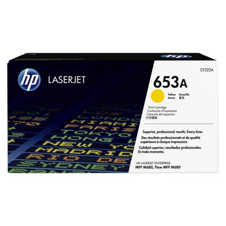 Tóner Hp 653A (CF322A) Yellow 16,500 Pag Color LaserJet Enterprise Flow M680z