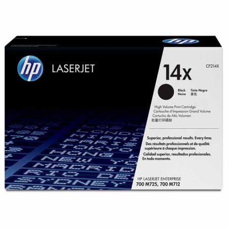 Toner Hp CF214X (14X) Negro 17,500 Pag LaserJet Pro M712dn