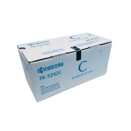 Tóner Kyocera TK-5242C Cyan 3,000pag