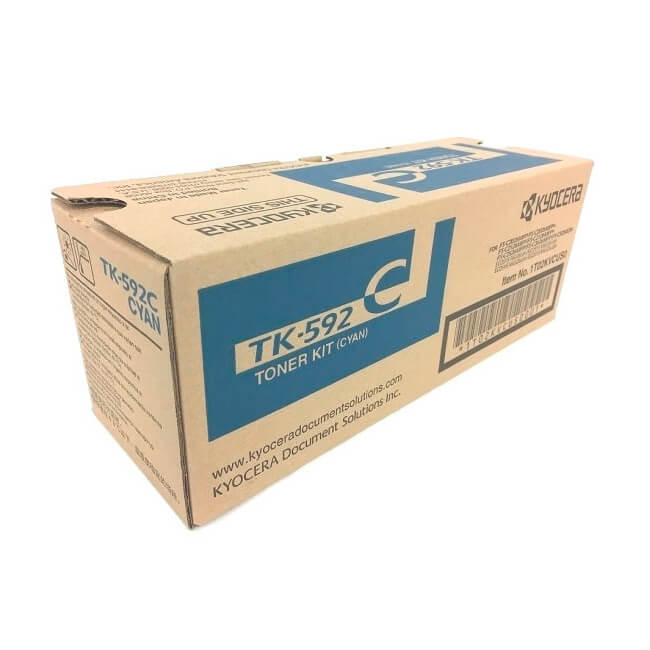 Tóner Kyocera TK-592C Cyan 5,000pag