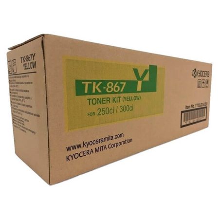 Tóner Kyocera TK-867Y Yellow 12,000pag
