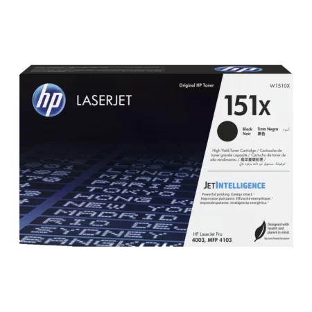 Toner Hp W1510X (151X) Negro 9,700 Pag 4003A