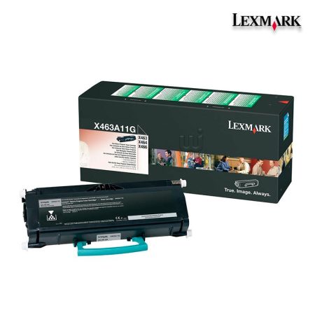 Tóner Lexmark X463A11G Negro 6,000pag