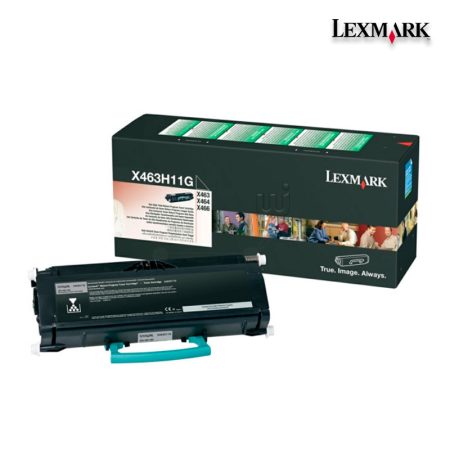 Tóner Lexmark X463H11G Negro 9,000pag