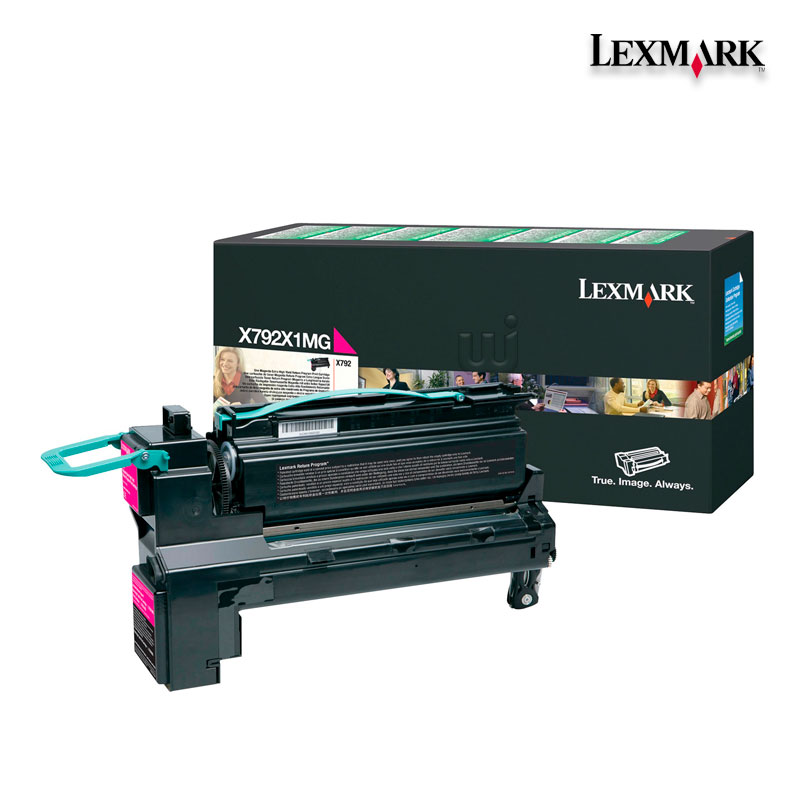 Tóner Lexmark X792X1MG Magenta 20,000pag