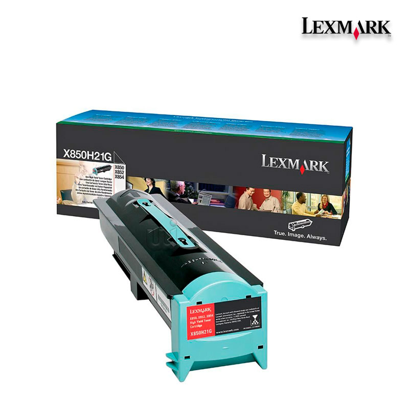Tóner Lexmark X850H21G Negro 30,000pag