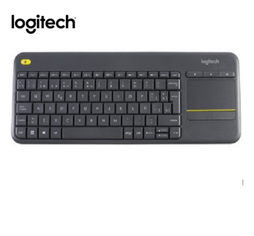 Teclado Logitech K400 Plus Wireless Touch SP Black (920-007123)