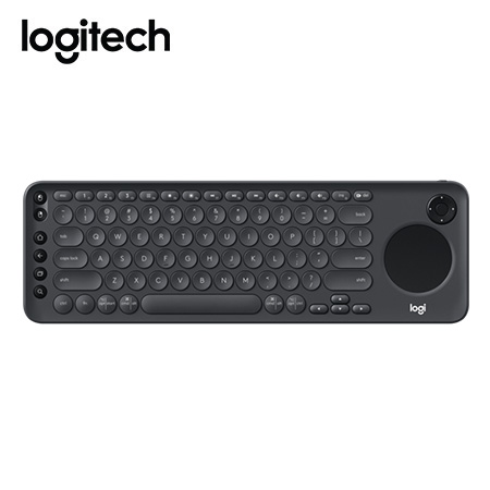 Teclado Logitech K600 TV Wireless Black (920-008824)