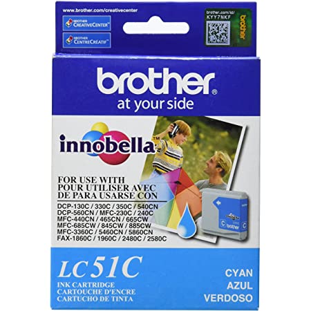 Tinta Brother LC-51C Cyan 400 paginas