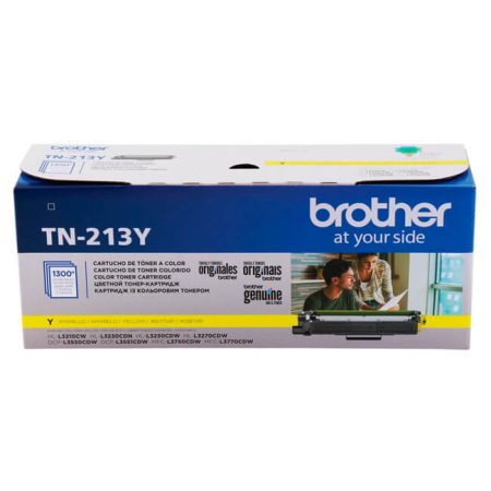 Toner Brother TN-213Y Yellow 1,300 paginas