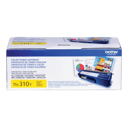 Toner Brother TN-310Y Yellow 1,500 paginas
