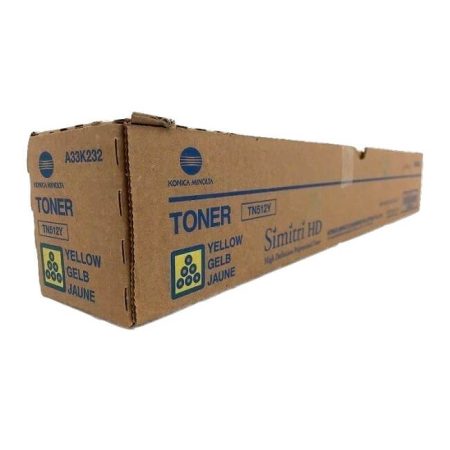 Toner Konica Minolta TN512Y Yellow 26,000 páginas